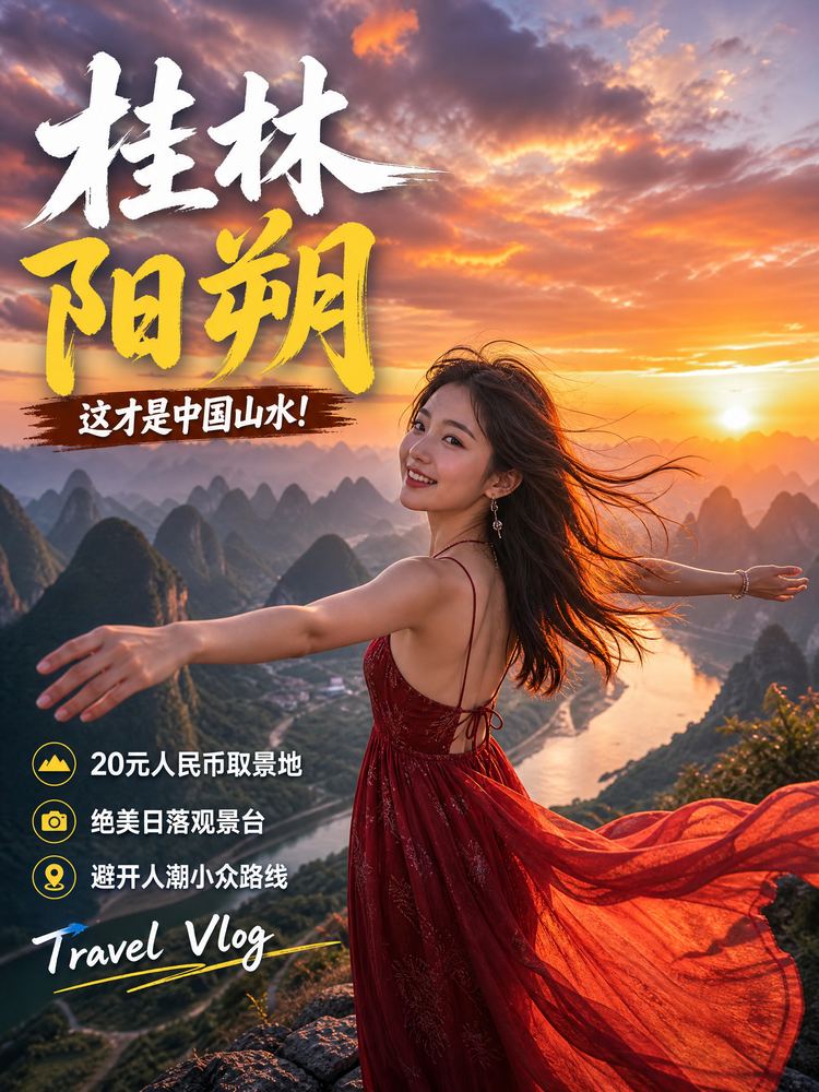 海角社区旅行视频-桂林阳朔旅行视频演示